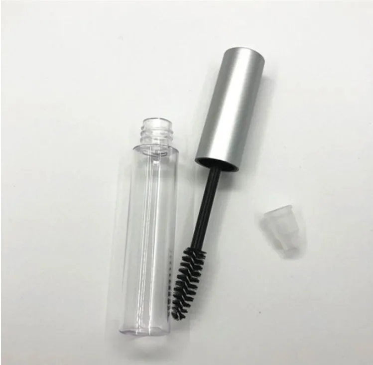 50pcs 100pcs 10ml Empty Mascara Tubes White/Silver/Gold/Black Cap Eyelash Tube Mascara Bottle Cream Cosmetic Packaging Container