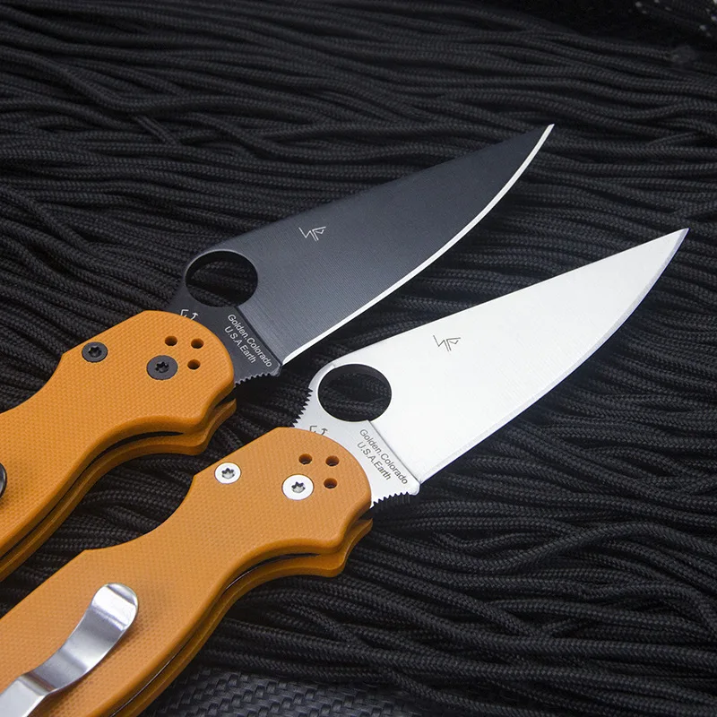 Складной нож C81 Para с 3 шарикоподшипниками Карманный для кемпинга и охоты кухни