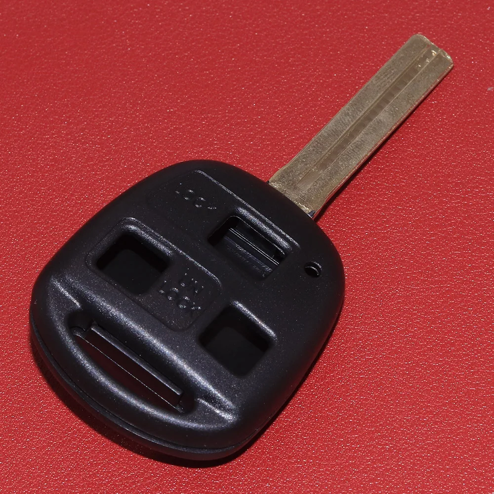 JEAZEA 2 3 кнопки Брелок чехол дистанционный Автомобильный ключ с логотипом для Toyota