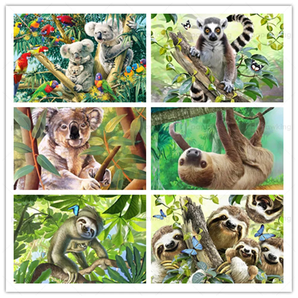 

Diy Diamond Painting Koala Full Drill Rhinestone Mosaic Diamond Embroidery Sloth Animals Cross Stitch Kit Home Wall Decor Gifts