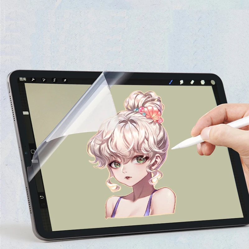 Матовая PE Антибликовая пленка для письма Samsung Galaxy Tab S7 11/S7 Plus 12 4/S6 Lite 10 4 2020/T515 T510/S5E 5