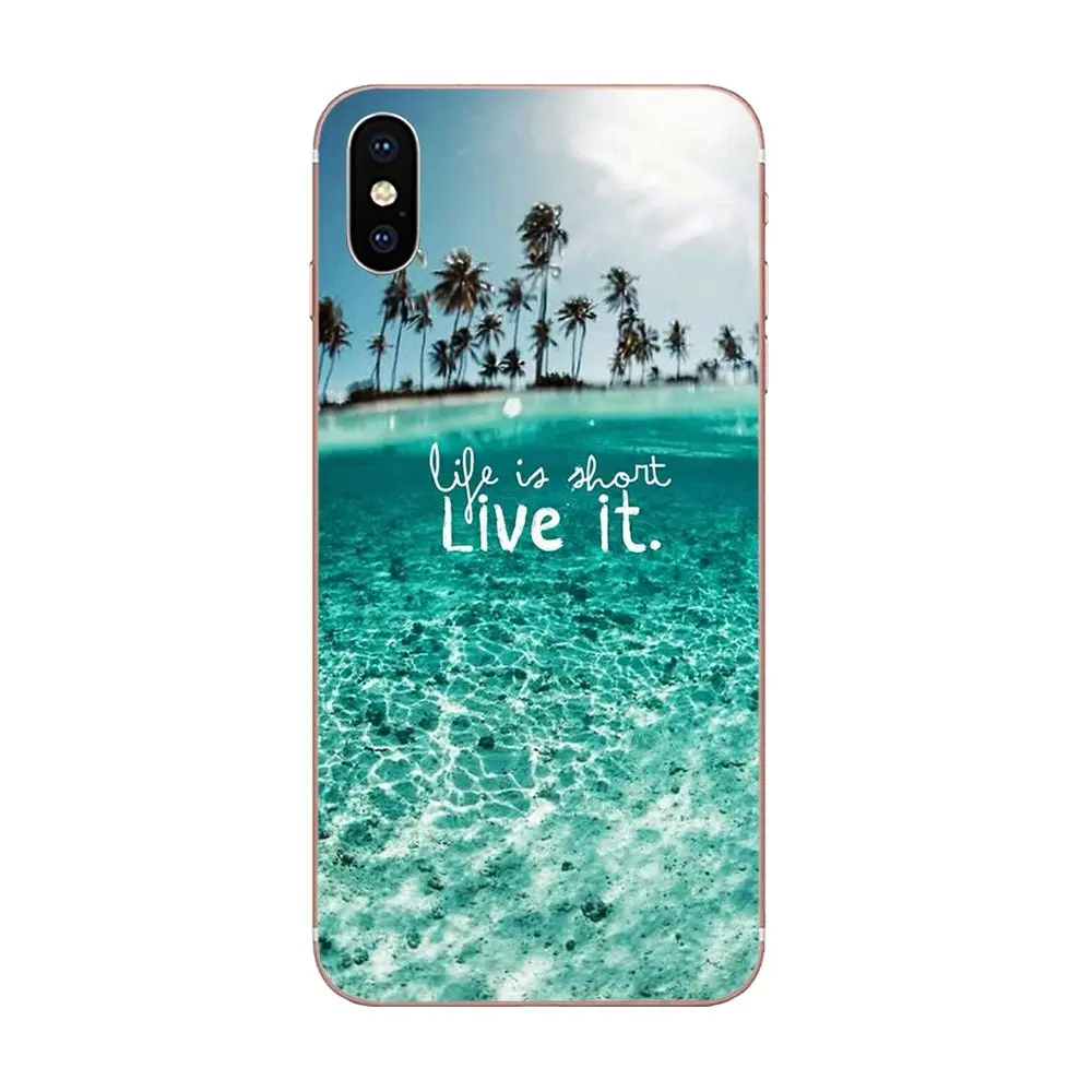 Soft TPU Pattern Phone Waves Ocean Water For Apple iPhone 11 Pro X XS Max XR 4 4S 5 5C 5S SE SE2 6 6S 7 8 Plus | Мобильные телефоны