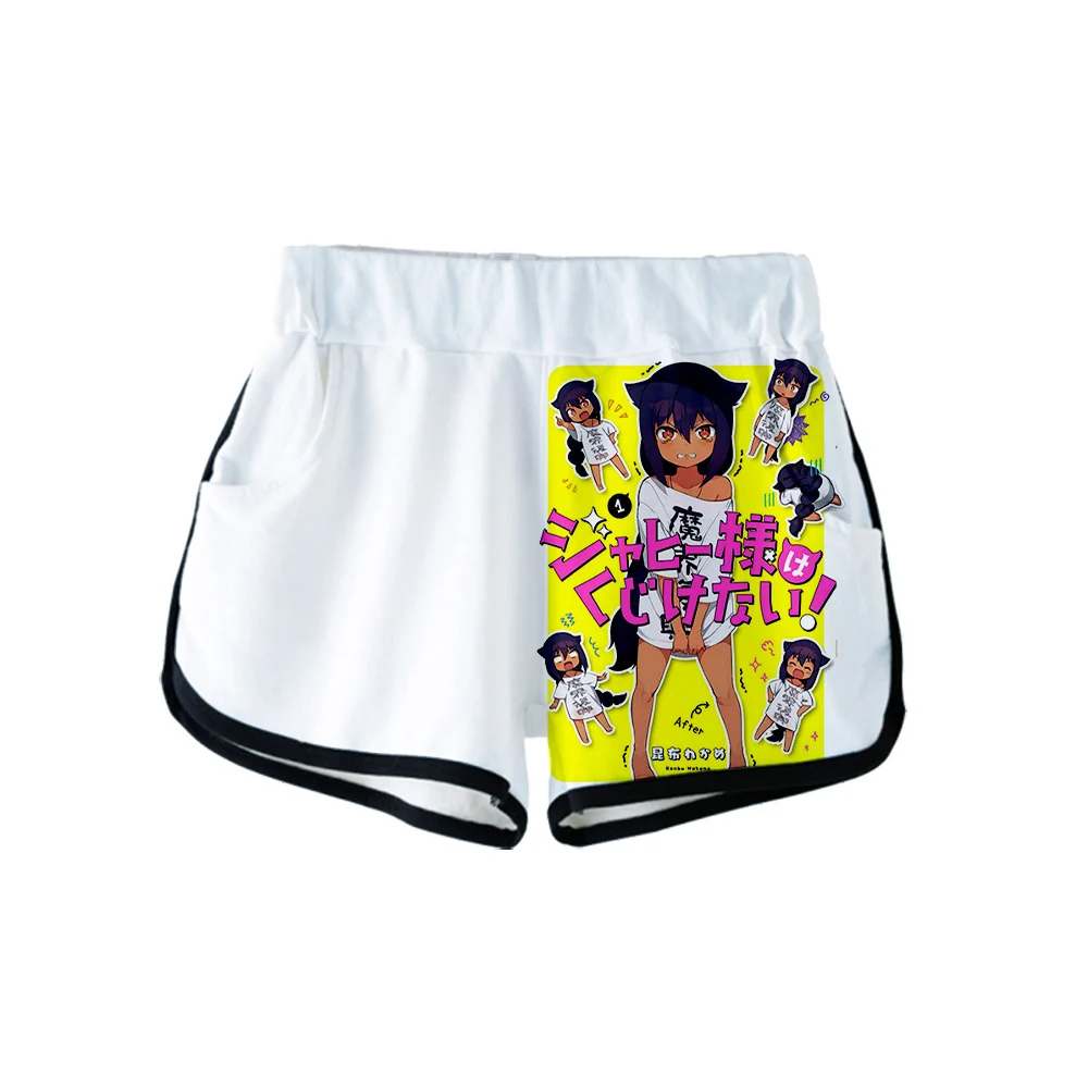

2021 Anime Jahy-sama wa Kujikenai!3D Print Summer Shorts Women Casual Lady Hot Sale Sexy Pants 1
