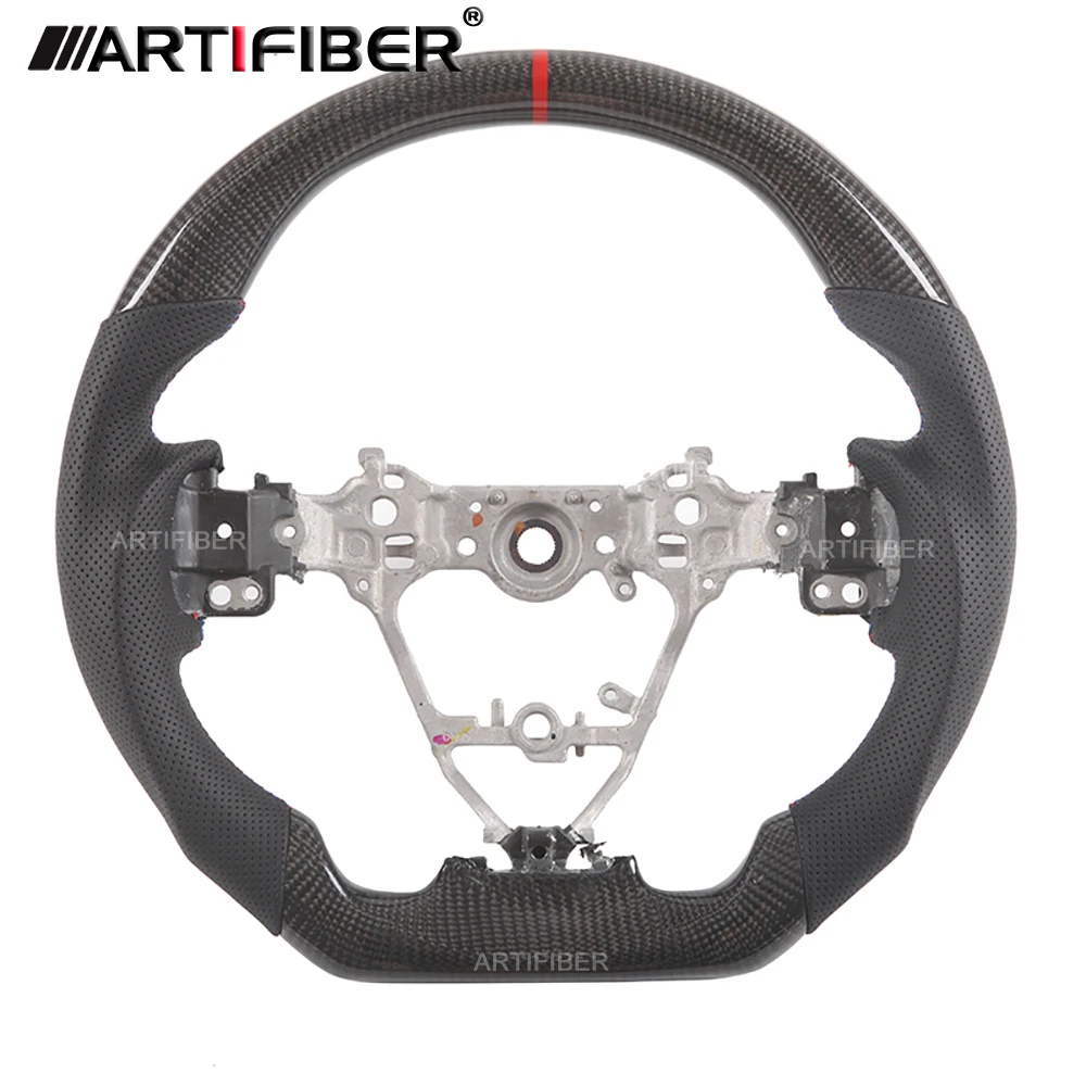 

100% Real Carbon Fiber Steering Wheel for TOYOTA Corolla,Wish,Yaris,Camry