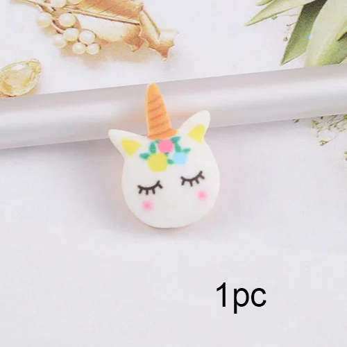 1pc Random Sent Веселые обезьяны, смола, животные, слизи, подвески, милые, кавайные добавки, набор для творчества, наполнитель, украшения для облаков, прозрачная, хрустящая слизи, глина - Цвет: 1pc Random Sent