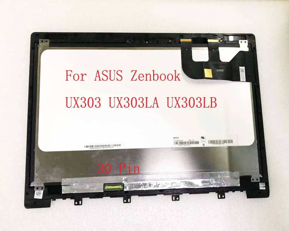 ЖК-дисплей 13 3 дюйма Full HD для Asus Zenbook UX303 UX303LA DB51T светодиодный сенсорный экран в