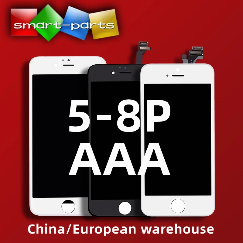 1 шт. класс AAA LCD для iPhone5 5c 5s se 6 6S 6sp 7 7plus 8 8plus ЖК дисплей Сенсорное стекло дигитайзер