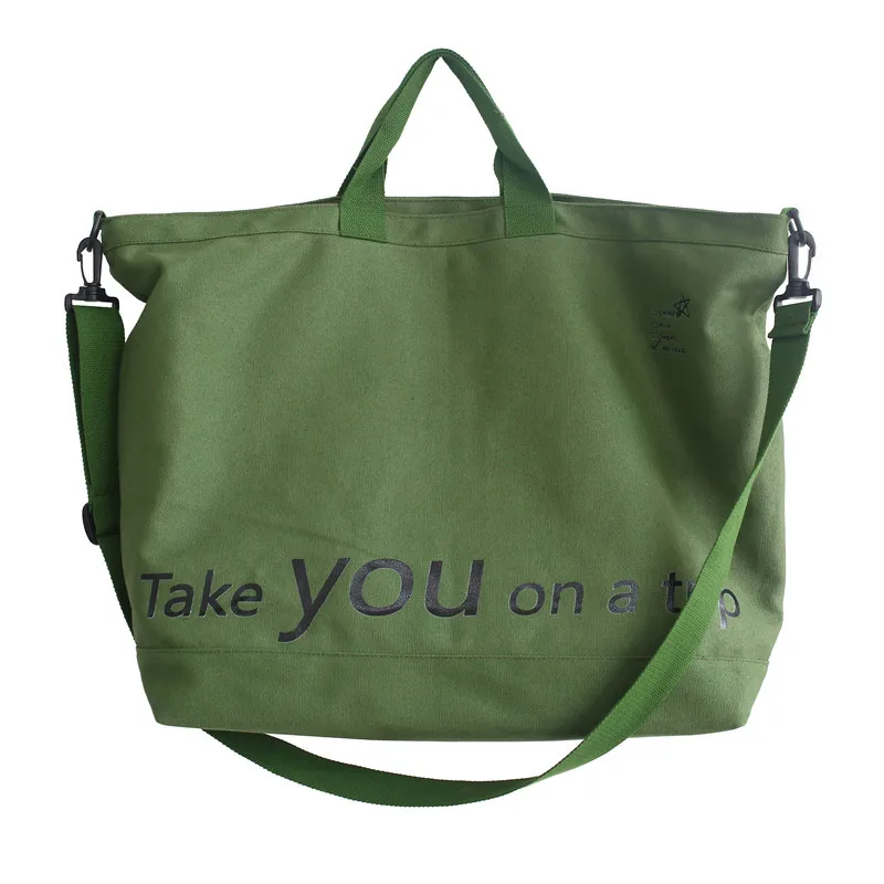 

Luggage men and women large-capacity canvas bag women handbag fashion out light travel fitness bag