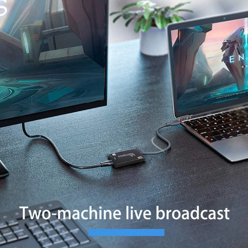 

4K 1080p 30fps Video Audio- Capture Card 4K HDMI-compatible to USB 3.0 Video