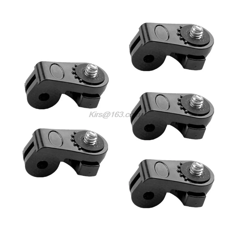 

5PCS Conversion Adapter 1/4" Mini Tripod Screw Mount for GoPro Action Camera