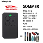 SOMMER дверной пульт дистанционного управления TX02-434-2 TX02-868-2 синий 4025 TX02-868-2 4022 TX02-434-2 TX-03-868-4 4013 TX03-434-4 передатчик