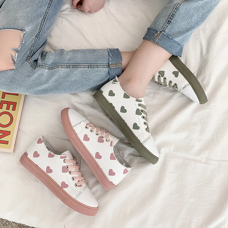 Кеды женские холщовые низкие кроссовки плоская подошва на шнуровке повседневные