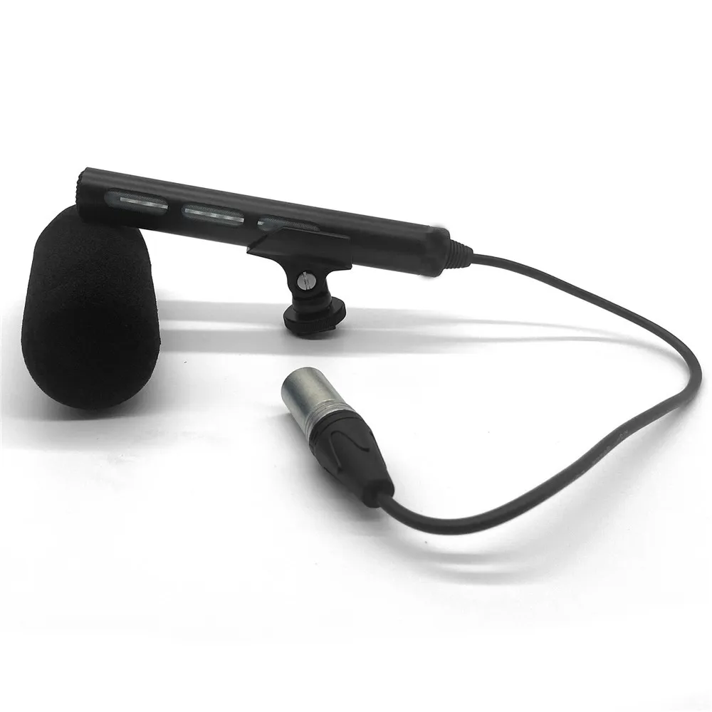 Для SONY ECM XM1 микрофон Sharp прямой контакт SLR Камера интервью микрофон|Чехлы для