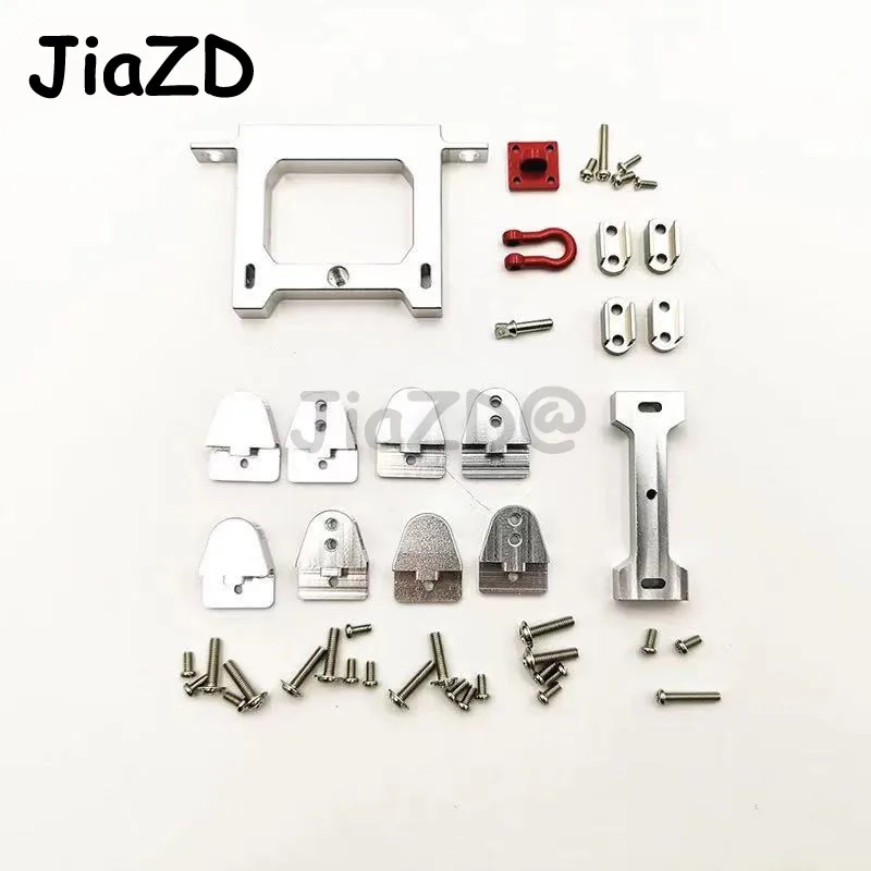 

Four/Six Wheels Military Command Truck Metal Upgrade part Chassis Fittings for 1:16 WPL B-36 B-14 B-24 B-16 C-14 Q60 64 RC Car