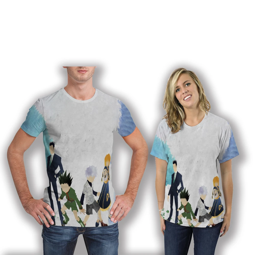 

Summer Men And Women Cool Short Sleeves , Japanese Anime Characters Cartoon 3d Print Hot Selling Fashion Comfortable Tops