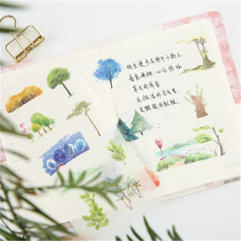 6 цветов Мультяшные наклейки с надписью Meet The Spring детские игрушки Набор Аниме