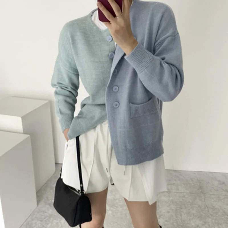 

SHIJIA Harajuku Twist Sweater O-neck Clothes Autumn Winter 2021 Apricot Chic Knitted Korean Long Sleeve Oversized Jumper Female