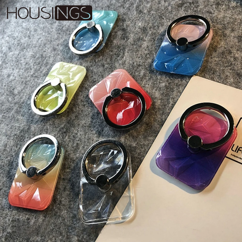 Градиентное металлическое кольцо держатель для мобильного телефона подставка