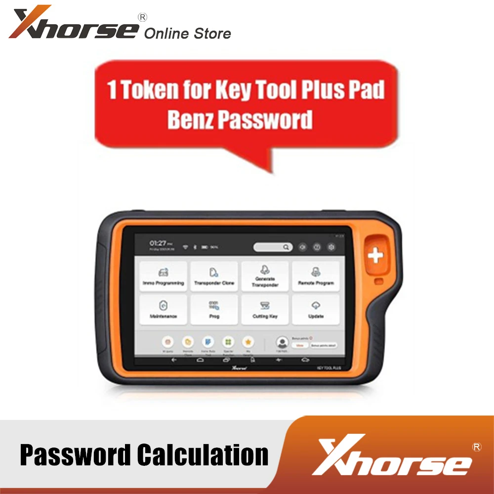 

1 маркер для Xhorse VVDI Key Tool Plus Pad B-ENZ, расчет пароля