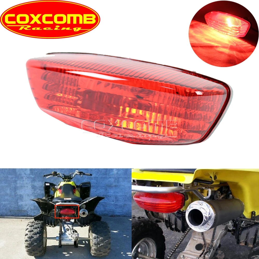 

ATV Quadsport Tail Brake Stop Light Assembly For Suzuki OZARK LT-F250 LT-Z250/Z400 VINSON EIGER AUTO 2WD/4WD Kawasaki KFX400 KSF