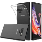 Прозрачный мягкий чехол из ТПУ для Samsung Galaxy S9 S10 Plus 5G, чехол для телефона, силиконовый чехол для Galaxy Note 10 Pro, прозрачный чехол