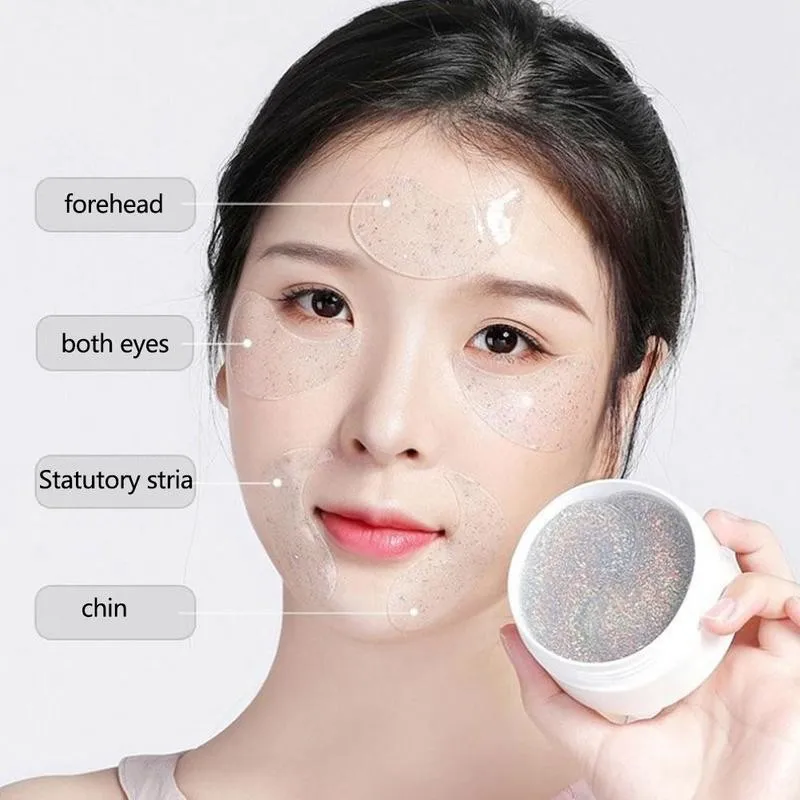 

30 Pairs Crystal Collagen Eye Mask Natural Moisturizing Gel Eye patches Remove Dark Circles Anti Age Bag Eye Wrinkle Skin Care