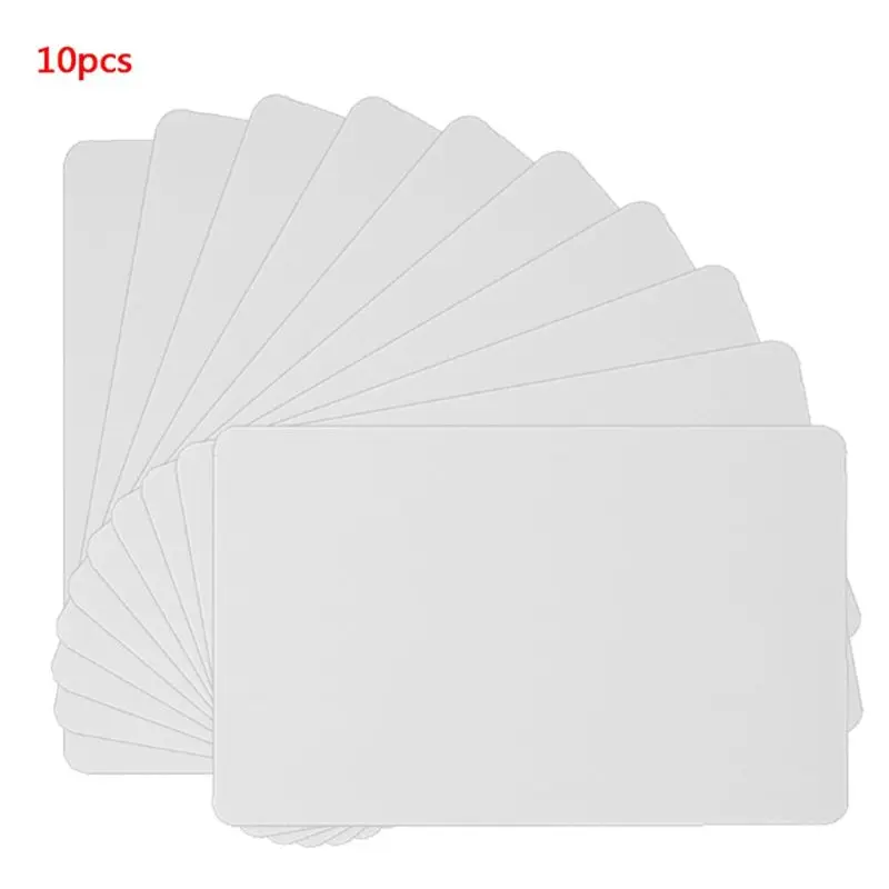 

10PCS NFC NTAG215 White Card For TagMo Tags Chip Stickers Tag Lable Forum Type2 Sticker for NFC Enabled Devices 090F