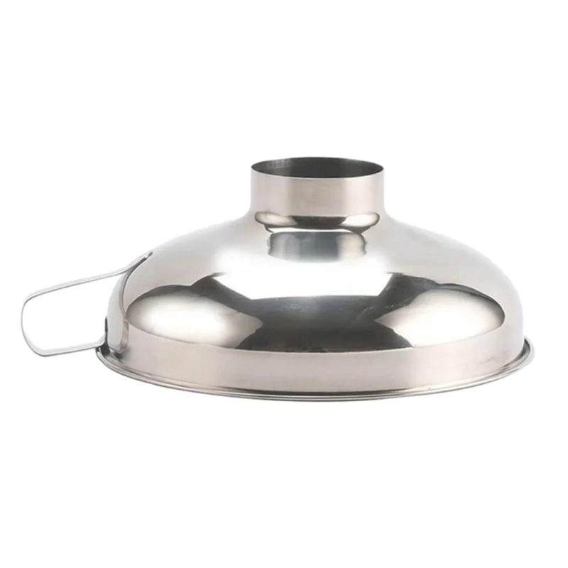 

Wide Mouth Funnel Household Durable Stainless Steel Canning Hopper Filter Food Pickles Anti-oxidation Corrosion Resistance new