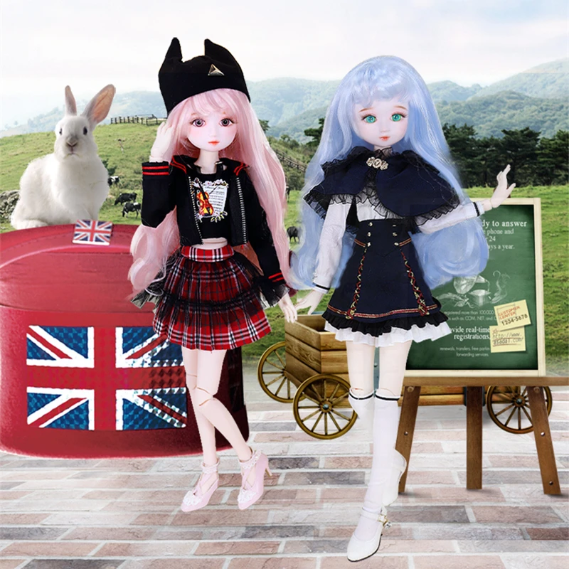 DBS наряды для 1/4 BJD молочная королева Студенческая серия механическое шарнирное