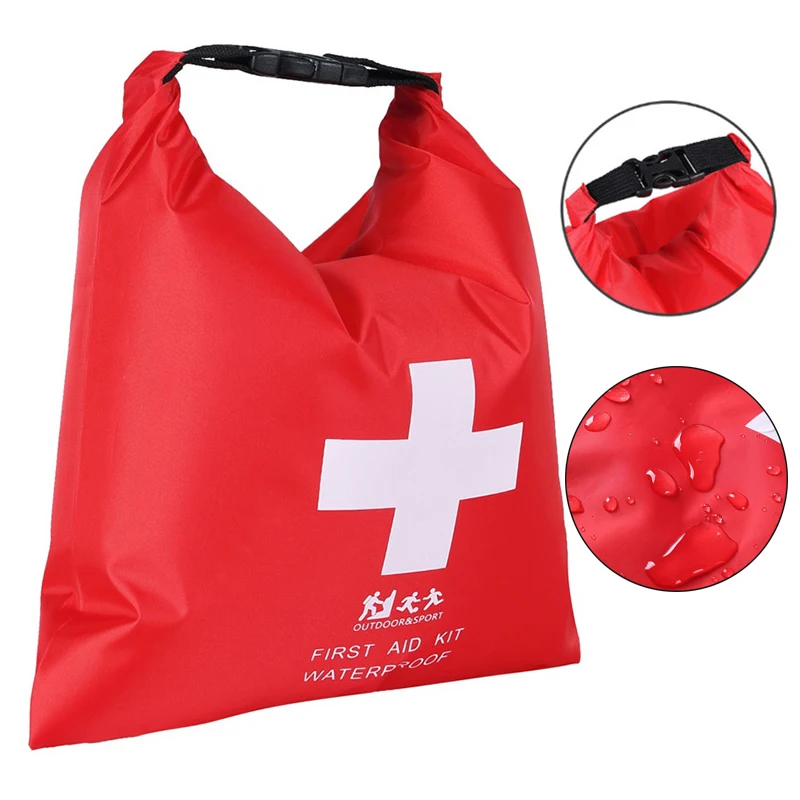 

1.2L Waterproof First Aid Medical Kit Travel Outdoor Household Medicine Storage Bag Emergency Kits Organizer Survival Pill Case