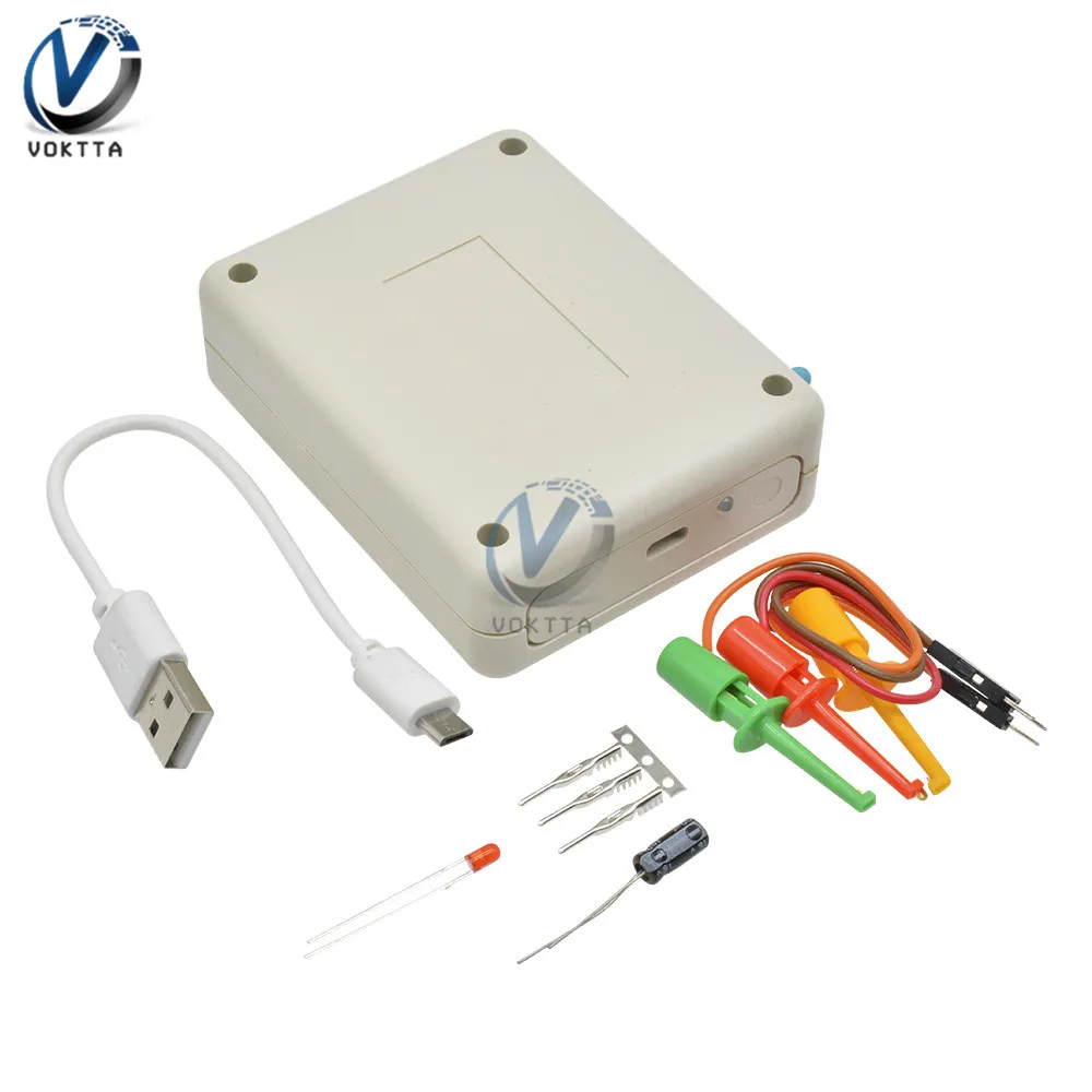 TC-T7-H Высокоточный Транзистор тестер ESR Диод Триод Емкость MOS/PNP/NPN LCR MOSFET TFT ЖК-экран тестер мультиметр T7