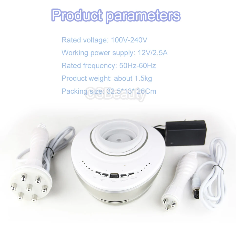 

RF Radio Frequency 2Heads Facial Lifting Machine Body Face Massager Wrinkle Removal Leg Butt Waist Tighten Device AntiAging