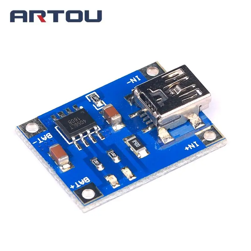 TP4056 1A Lipo плата для зарядки аккумулятора зарядное устройство Модуль литиевая