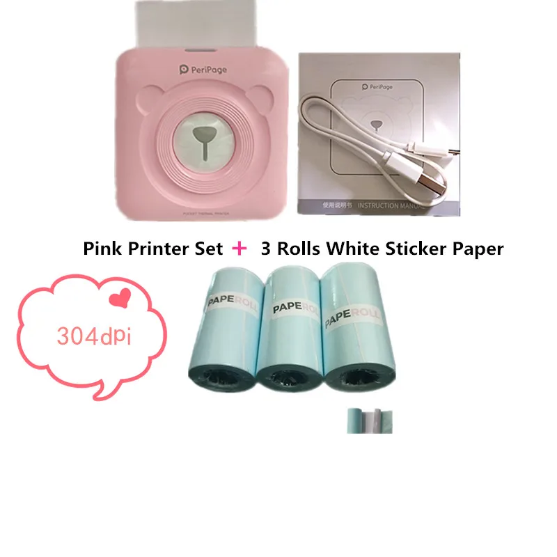 304 точек/дюйм Mini A6 портативный Bluetooth термопринтер Poche Sans Fil Encre Thermique Photo Etiquette Imprimante