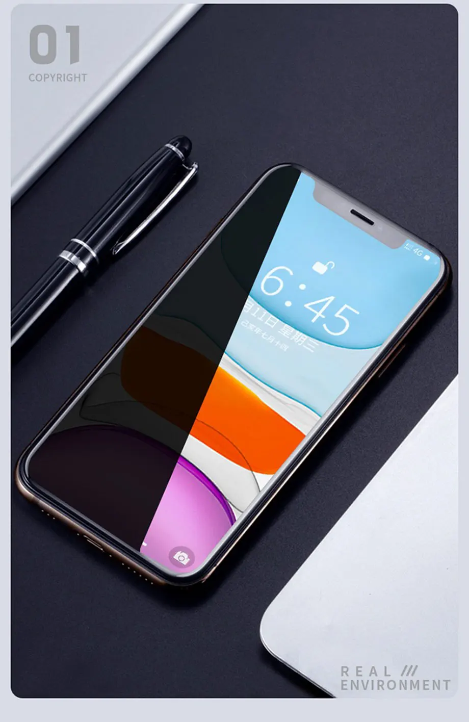 300D защитное стекло на iPhone 11 Pro X XS MAX 11 стекло полное покрытие iPhone 11 Pro Max XR защита экрана закаленное стекло