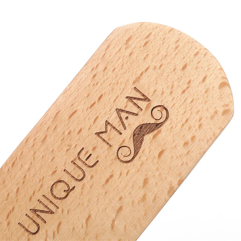 Уникальная мужская щетка щетина кабана для мужчин гребень бритья усов Массажная