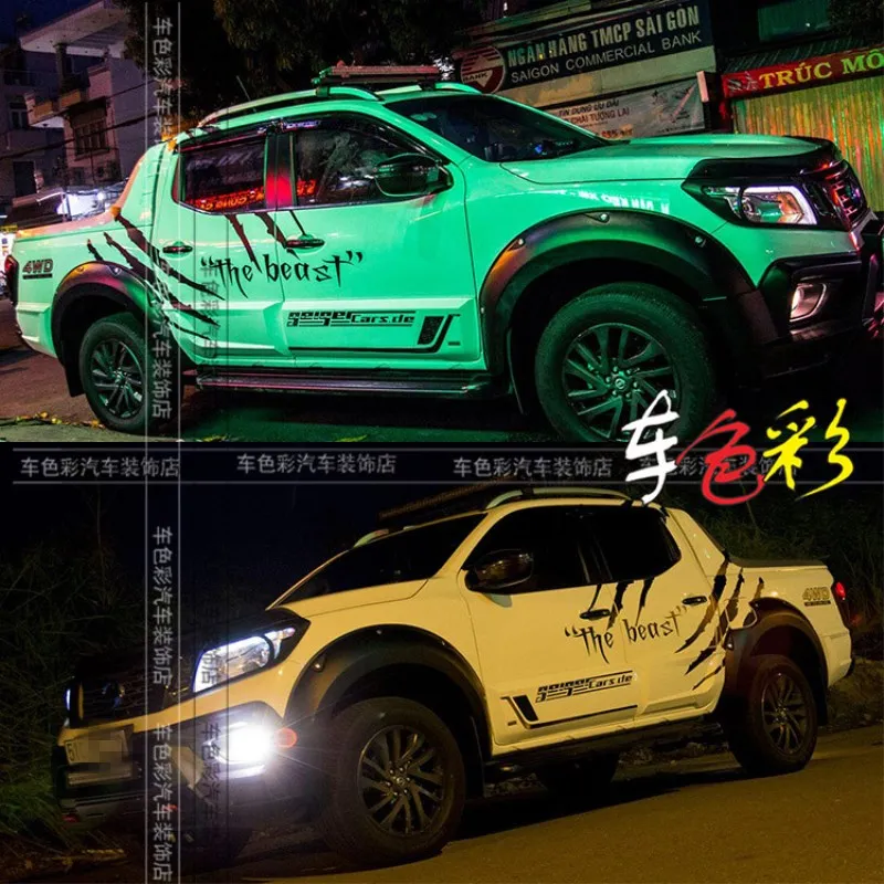 

Наклейки для пикапа Nissan NAVARA, декоративные Переводные картинки для внедорожников и занятий спортом