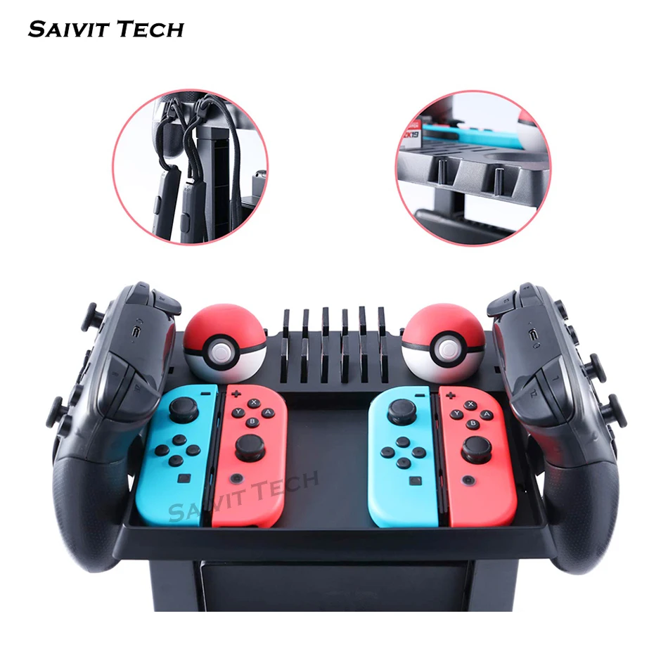 Многофункциональный Nintend стойка переключатель и аксессуаров для игровой