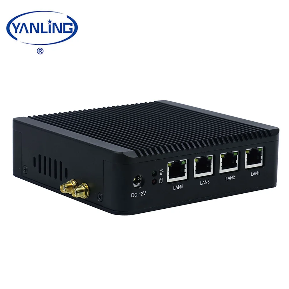 

Sophos UTM брандмауэр плата 4 lan безвентиляторный мини-компьютер с Intel Atom E3845 четырехъядерный процессор