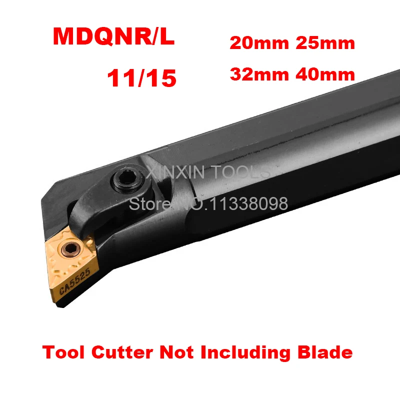 

Angle 107.5 1PCS S20R-MDQNR11 S25S-MDQNR15 S32T-MDQNR15 S40T-MDQNR15 MDQNL15 20mm 25mm 32mm Right/Left CNC Turning Lathe tools