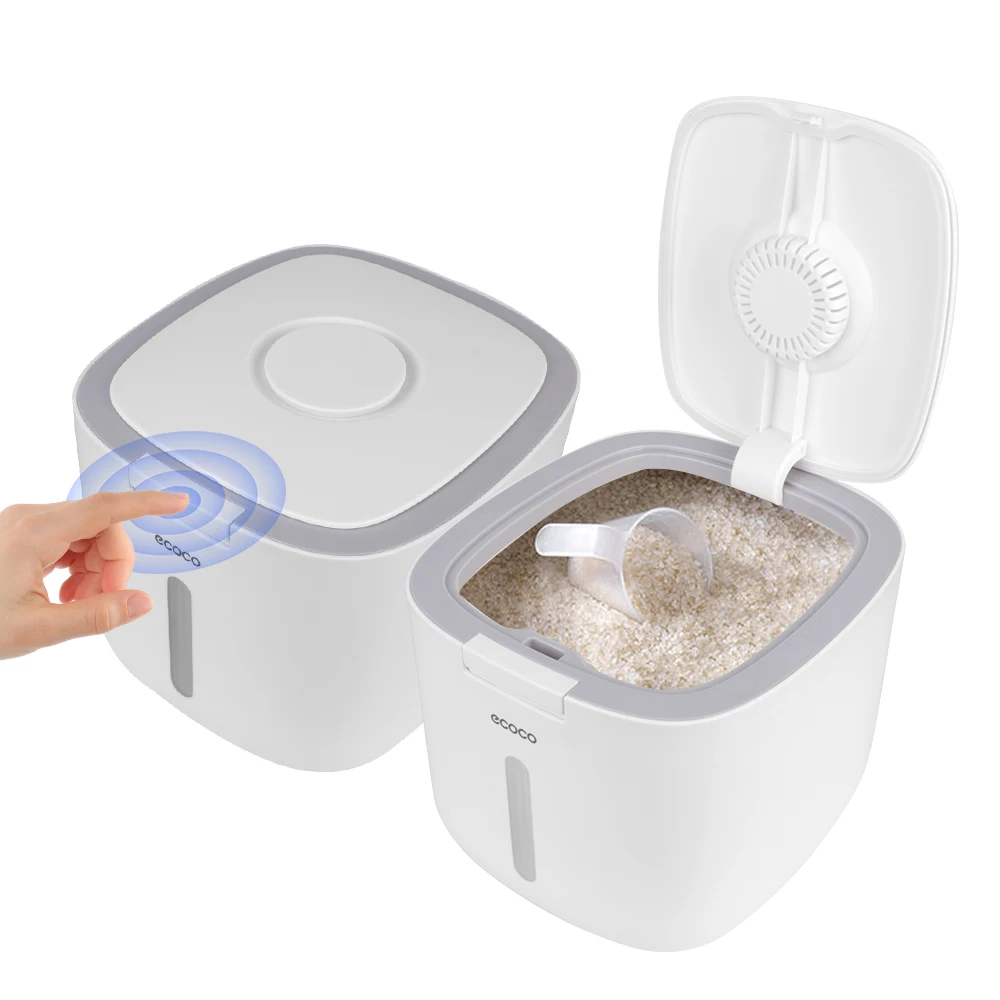 

5 кг кухонные нано-ведра, контейнер для хранения пищи для домашних животных, герметичное ведро для риса, влагостойкий органайзер для насеком...