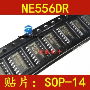20PCS NE556 NE556DR NE556DT SOP-14 dual channel chip in stock 100% new and original