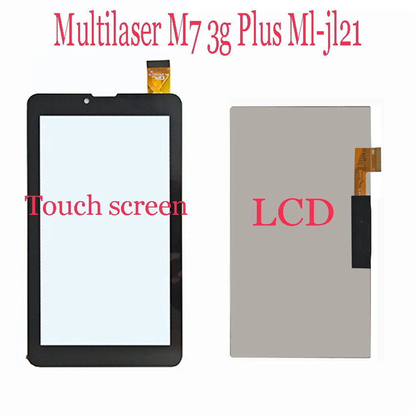 

Original 7" Multilaser M7 3g Plus Ml-jl21 NB30 NB304 NB305 Tablet LCD Display + Touch Screen Touch Panel Digitizer Glass Sensor