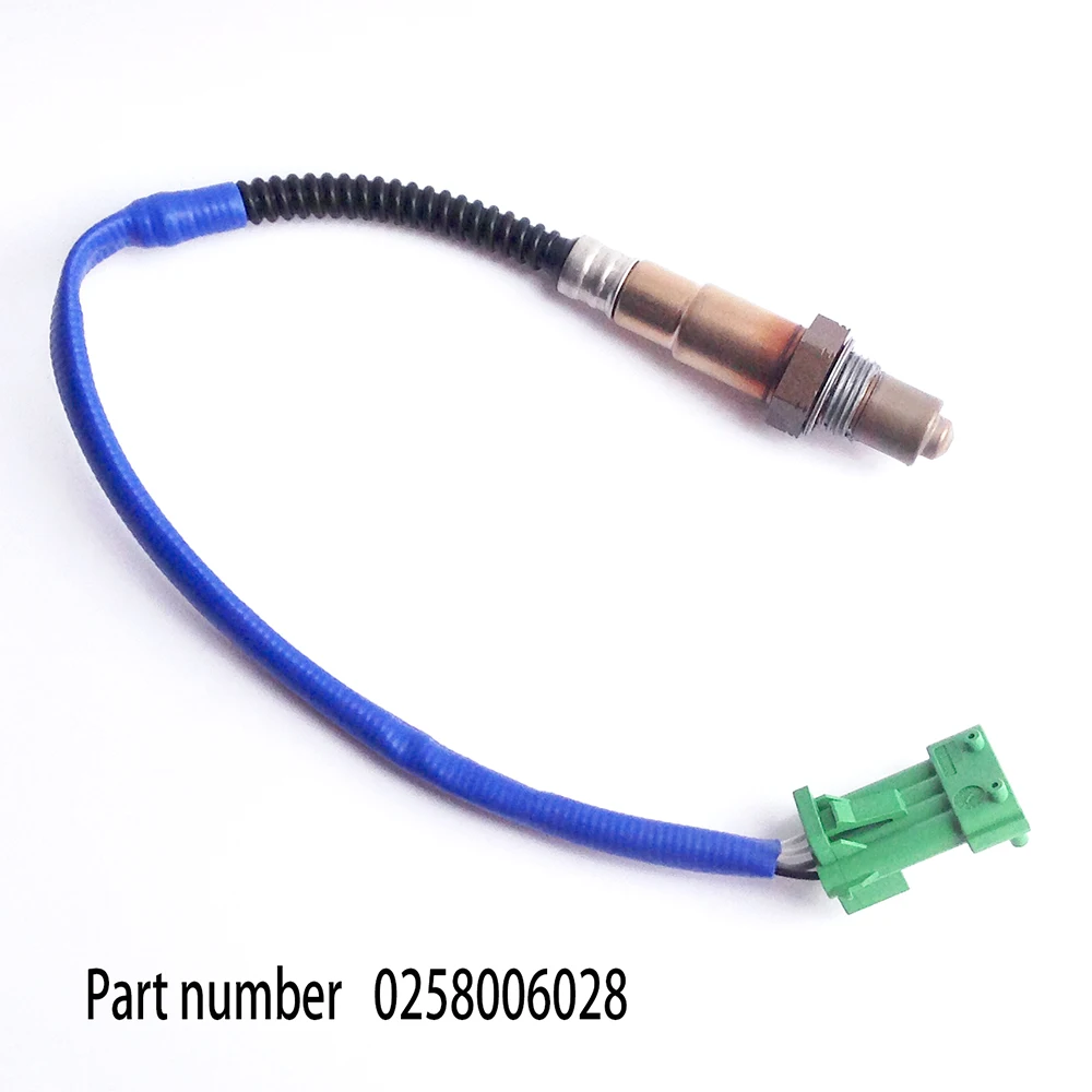 

0258006028 High Quality Oxygen Sensor For Peugeot 307 408 Citroen Triumph Sega Picasso Geely 1.6L Front