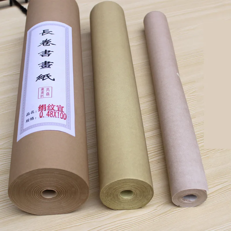 Бумага для рисования каллиграфией бумага Xuan рисовая с льняной текстурой| |