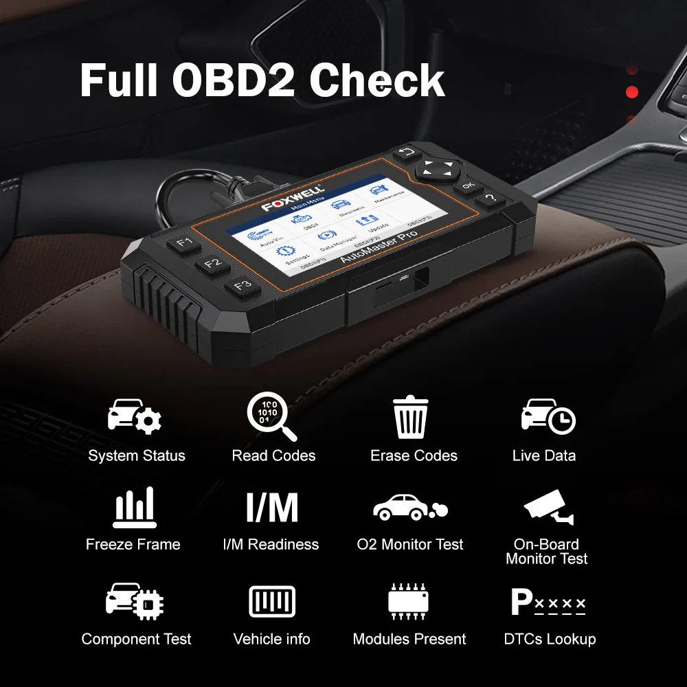 Foxwell NT644 Elite OBD2 масло сканера SAS SRS 19 функции сброса все системы автомобиля