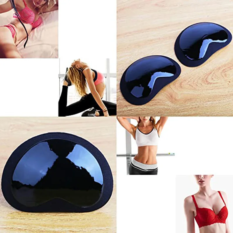 

1 Pair Silicone Invisible Push Up Bra Pad Inserts Lift Breast Inserts Breathable Sticky Bra Cups Chest Sticker For Women Bra Pad
