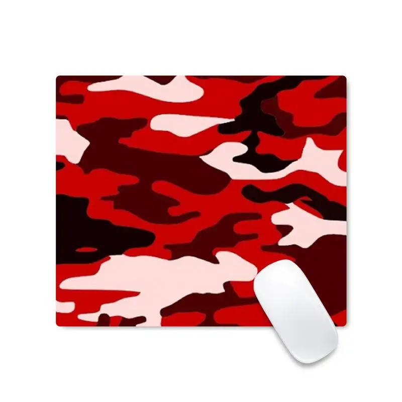 

Personalized Camouflage Comfort Mouse Mat Gaming Mousepad Non-slip Cushion Square Thickness 2mm