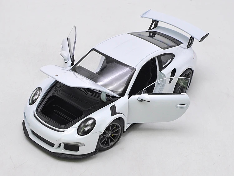 Welly 1/24 1:24 2016 Porsche 911 GT3 RS спортивный гоночный автомобиль средство литья под