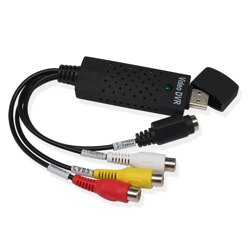 

Easy cap USB 2.0 Easy Cap Video VHS TV DVD DVR Video Capture Adapter Easier Cap Card Audio AV Video Capture Card Video Capture